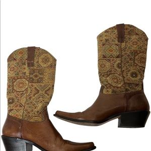 Vero cuoio western boots 8.5
